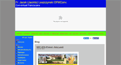 Desktop Screenshot of jacekleszczynski.com